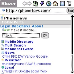 Blazer Palm OS